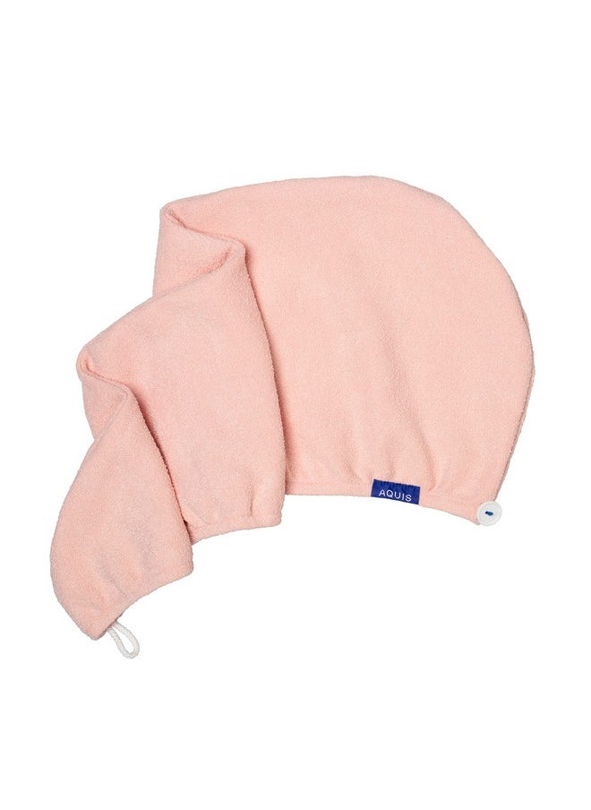 AQUIS Hair Wrap Hair-Drying Tool, Water-Wicking, Ultra-Absorbent Recycled Microfiber