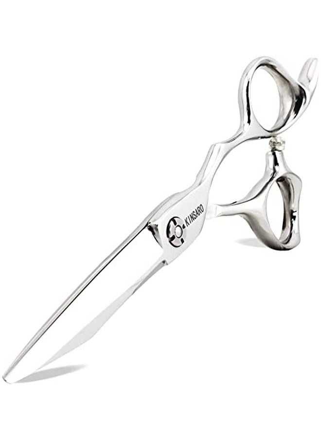 Barber Scissors Hair Scissors Hair Shears Professional Haircut Scissors 6 Inch 440c Barber Shears Sharp Hair Cutting Scissors KINSARO