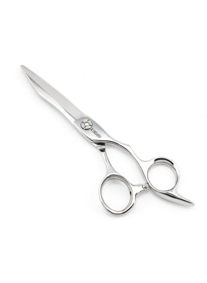 Barber Scissors Hair Scissors Hair Shears Professional Haircut Scissors 6 Inch 440c Barber Shears Sharp Hair Cutting Scissors KINSARO