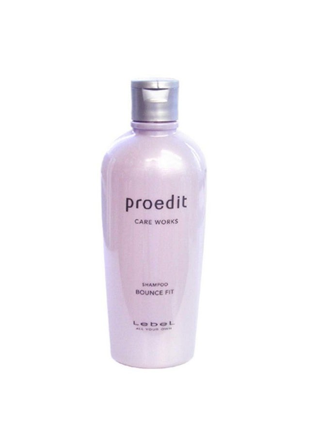 Lebel Proedit Care Works Hair Shampoo Bounce Fit - 300ml