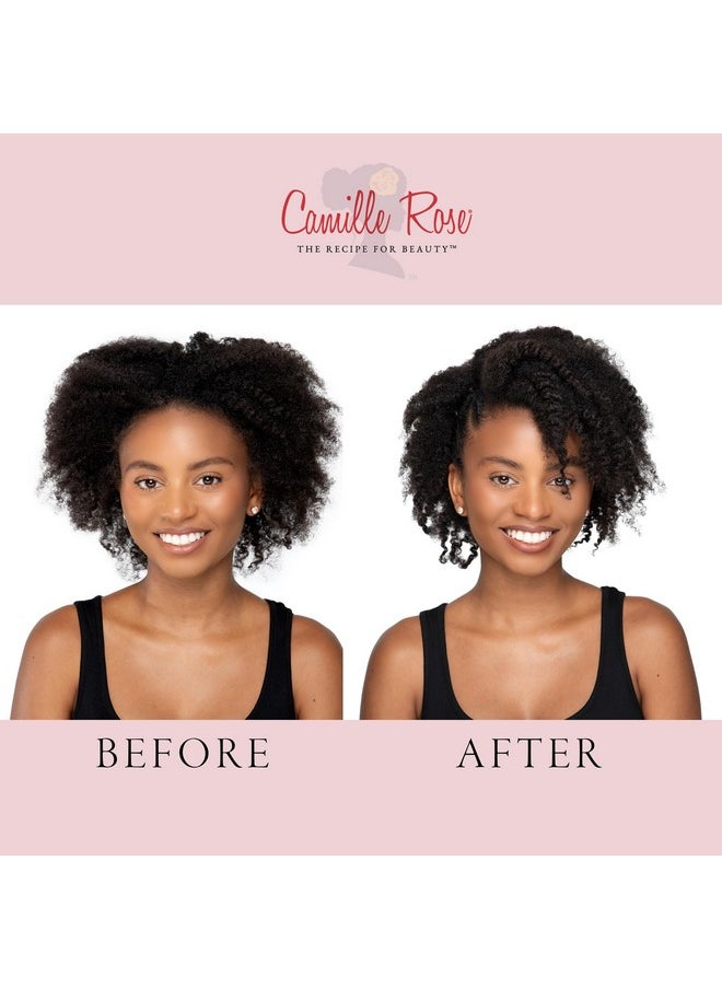 Camille Rose Black Castor Oil & Chebe Hair Cleanse, Invigorating Scalp Treatment Shampoo to Strengthen, Shine, and Moisturize, for all Hair Types, 12 fl oz