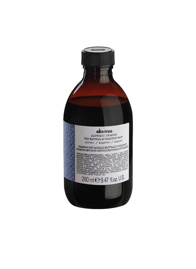 Davines Alchemic Shampoo, Silver, 9.47 Fl Oz