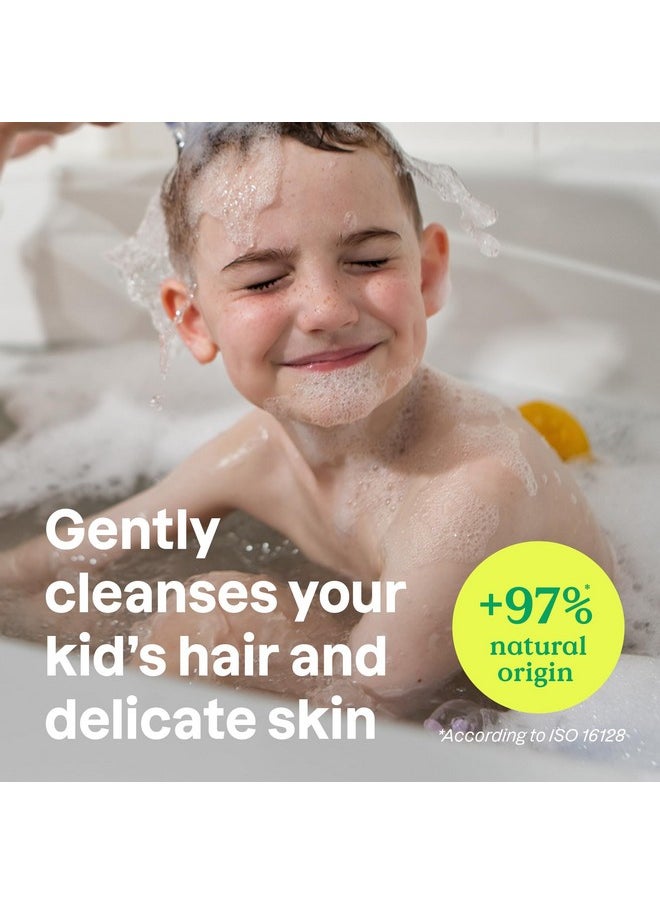 ATTITUDE Shampoo and Body Wash for Kids, EWG Verified Hair and Body Cleanser, Dermatologically Tested Soap, Plant and Mineral Based Bath Products, Vegan, Vanilla and Pear, 32 Fl Oz