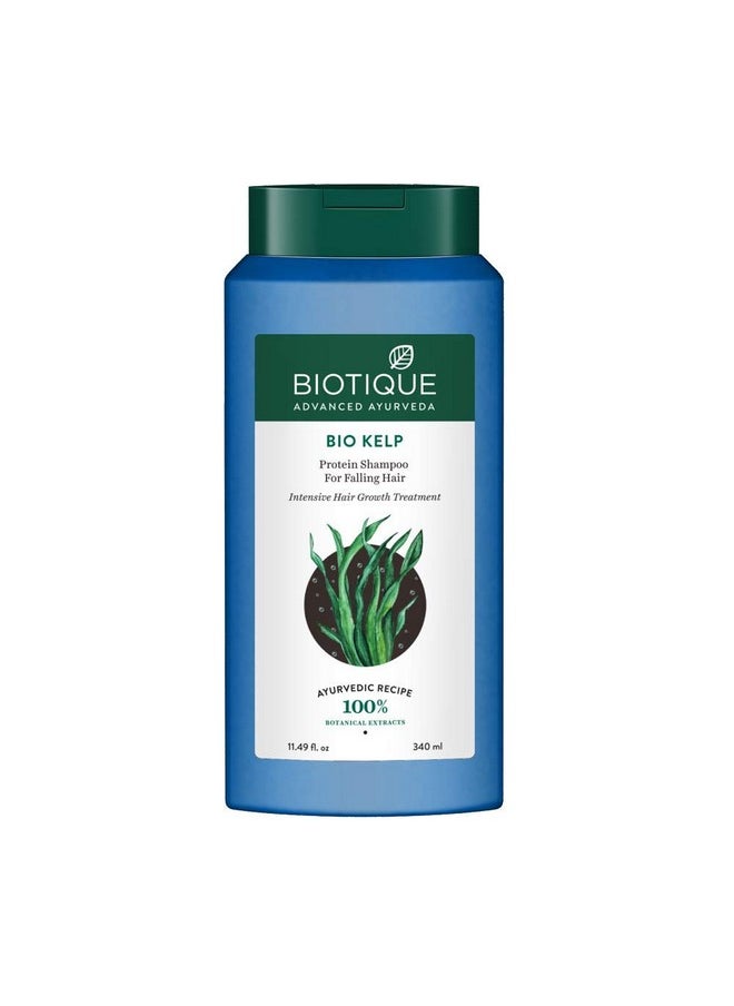 Biotique Bio Kelp Protein Shampoo for Falling Hair, 340 ml