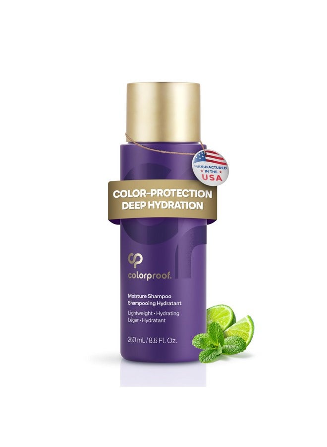 ColorProof Moisture Shampoo 8.5 Fl. Oz. Hydrating Sulfate-Free Shampoo for Color-Treated Hair, Mojito Mint Scent