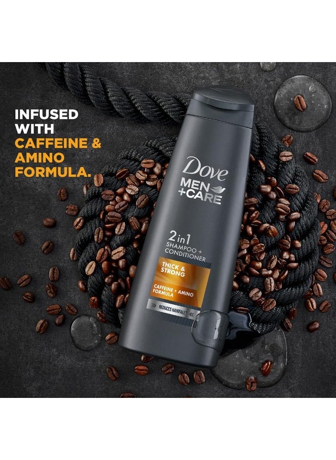 Dove Men+Care Thick & Strong 2in1 Shampoo+Conditioner, 650 ml