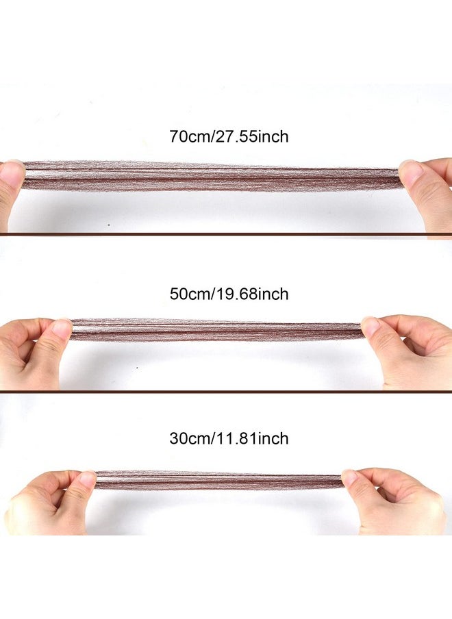 Teenitor Hair Accessories Hair Net Set, Includes 40pcs Invisible Hair Nets for Ballet Recital & 80pcs Bobby Pins for Bun Maker, Brown, 3 Size