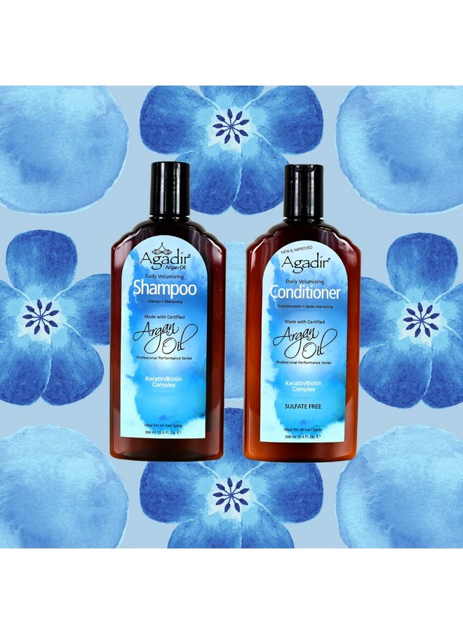 AGADIR Daily Volumizing Shampoo, 12.4 Fl Oz
