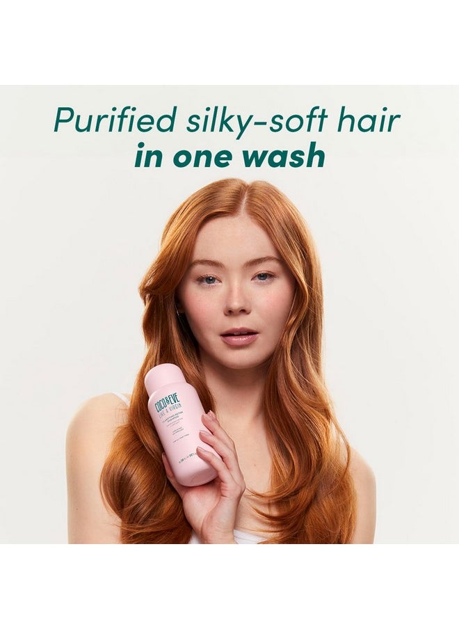 Coco and Eve Clarifying Detox Shampoo. Remove Hard Water & Product Build Up. With Hibiscus Cider Vinegar to Detox Scalp. Color Safe & Non-Stripping. (280 ml)