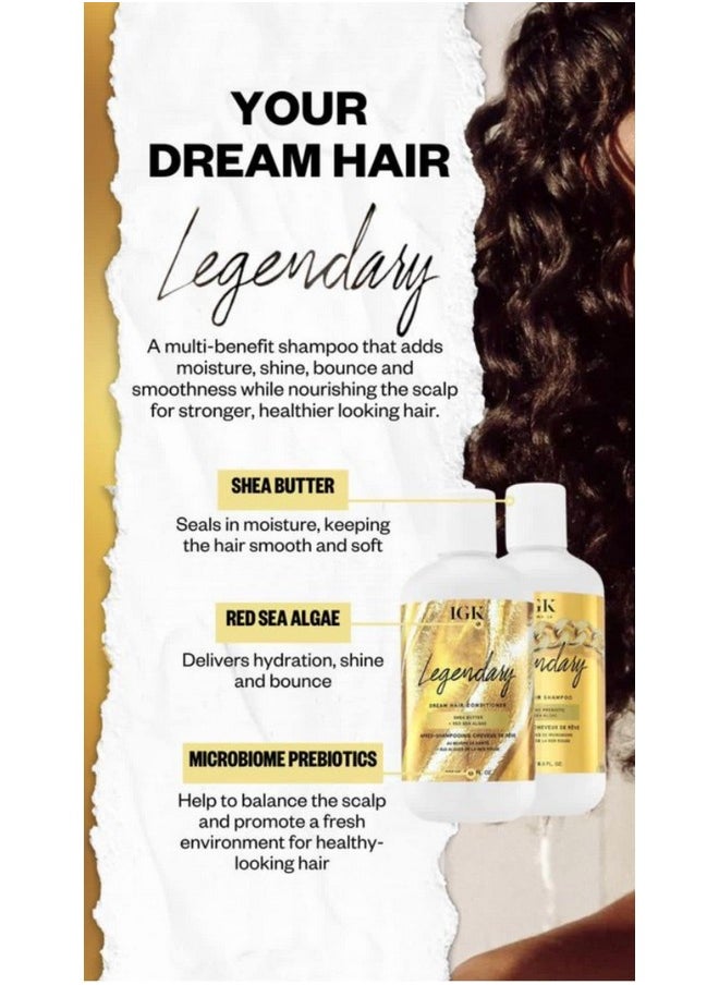 IGK Legendary Dream Hair Shampoo 236 ml / 8 oz
