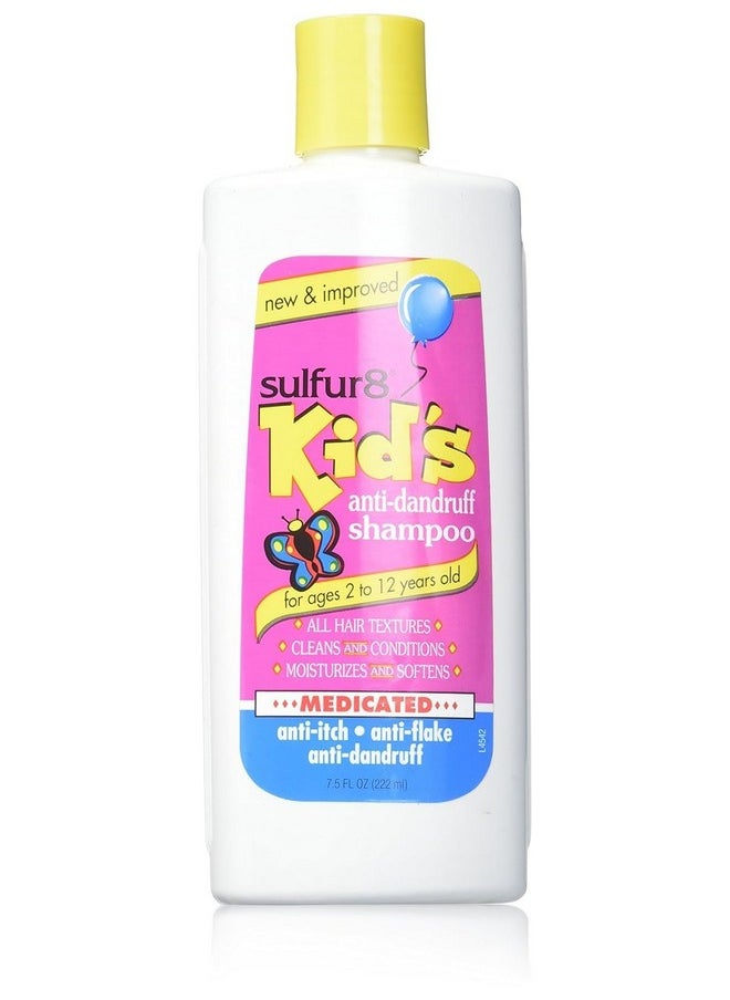 Sulfur 8 Kids Medicated Anti Dandruff Shampoo, 7.5 Ounce