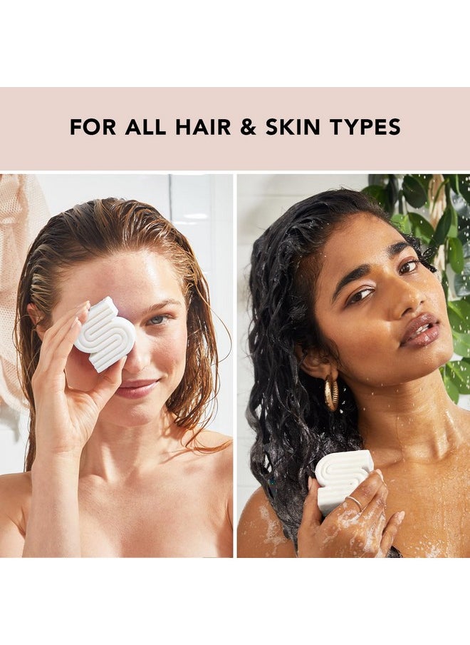 Kitsch 2-in-1 Shampoo Bar & Body Wash Bar for Sensitive Scalp & Skin, Made in US, Ultra Sensitive Shampoo Bars for Hair & Body, Vegan Soap Bar, 5 Ingredients Only, Scent Free, Paraben Free, 3.2oz