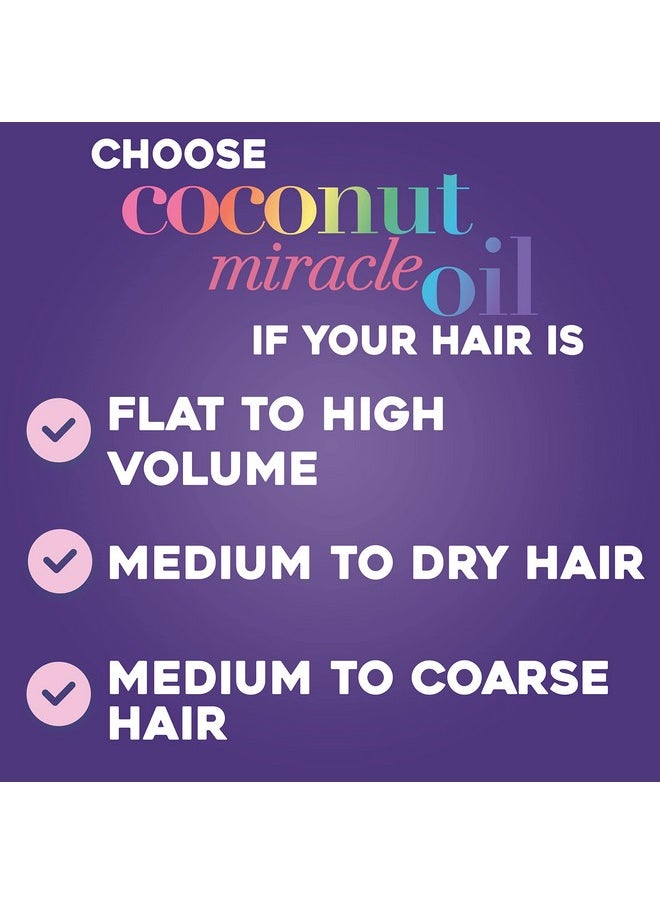 OGX Extra Strength Damage Remedy + Coconut Miracle Oil Shampoo for Dry, Frizzy or Coarse Hair, Hydrating & Flyaway Taming Shampoo, Paraben-Free, Sulfate-Free Surfactants, 25.4 Fl Oz