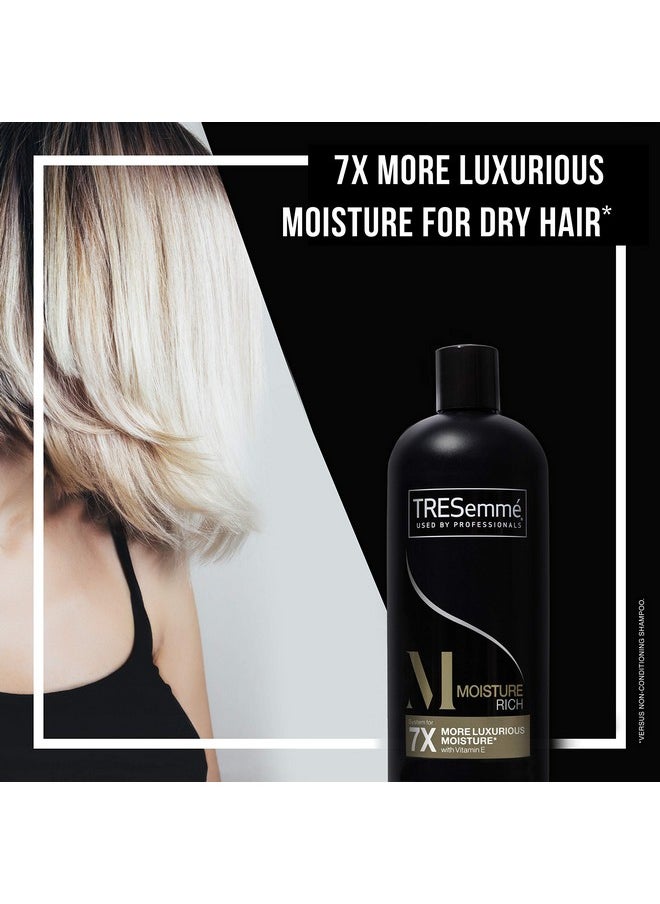 TRESemmé Rich Moisture Hydrating Shampoo with Pump for Dry Hair Formulated With Pro Style Technology 39 Fl Oz