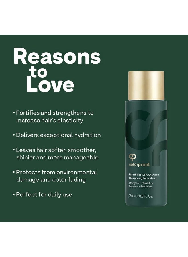 Colorproof Baobab Recovery Shampoo, 1.7oz - For Damaged Color-Treated Hair, Strengthens & Repairs, Sulfate-Free, Vegan