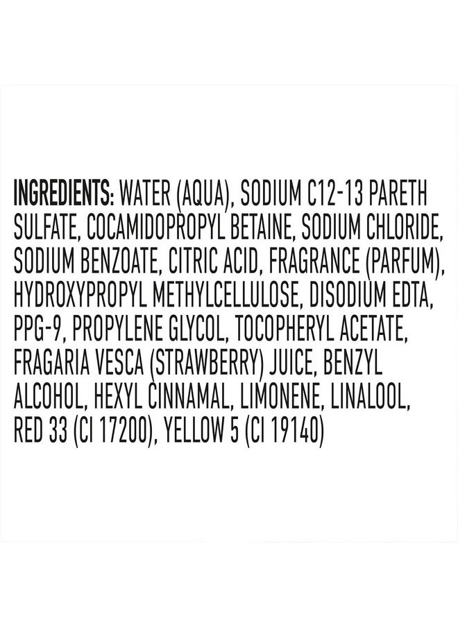 Suave Shampoo, Sun-Ripened Strawberry Family-Size - Energizing Shampoo with Strawberry Extract & Vitamin E, 22.5 Oz