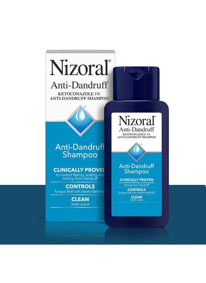 Nizoral Anti-Dandruff Shampoo with 1% Ketoconazole, Fresh Scent, 7 Fl Oz