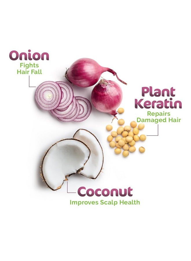Mamaearth Onion Anti Hairfall Combo (Shampoo and Conditioner)- 250 ml each