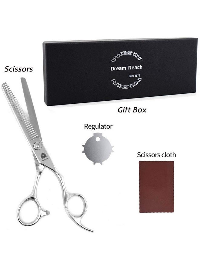 Dream Reach Professional 6 inches Hair Cutting Scissors Japanese 440C Steel Thinning Scissor for Men/Women Cutting for Salon/Barber/Home