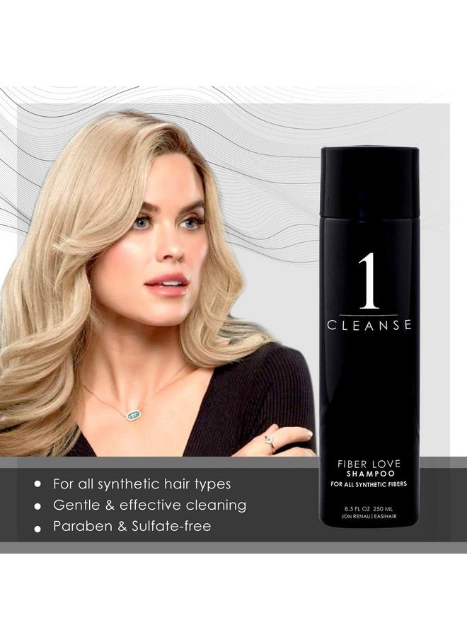 Jon Renau Shampoo for Synthetic Fiber Wigs, Toupes, 8.5 fl oz