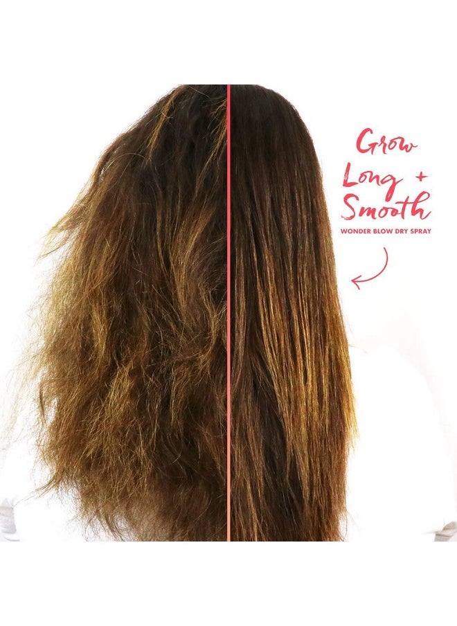 Umberto Giannini Grow Long Root Stimulating Caffeine Shampoo For Hair Growth - Vegan and Cruelty Free Haircare 8.4 FL OZ