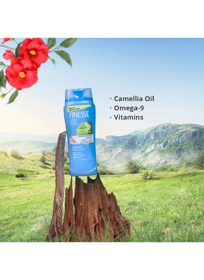 FINESSE Volumize + Strengthen, Volumizing Shampoo, 13 Fl Oz