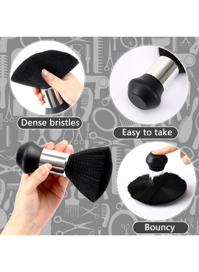 FEBSNOW Hair Cutting Cape Kit,Professional Barber Cape with Neck Duster Brush for Adults Waterproof Hairdressing Salon Cape with Adjustable Closure Snap Salon Barber Supplies