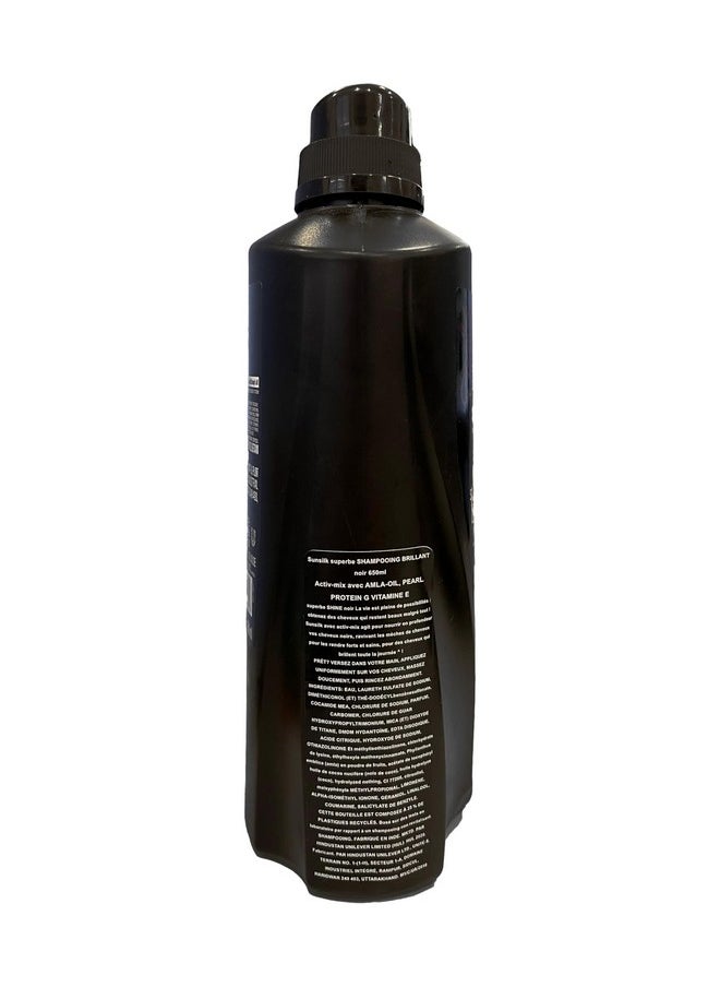 Sunsilk Stunning Black Shine Shampoo, 650ml