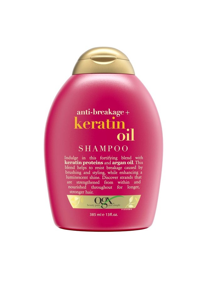 OGX Organix Anti-Breakage Keratin Oil Shampoo, 385ml