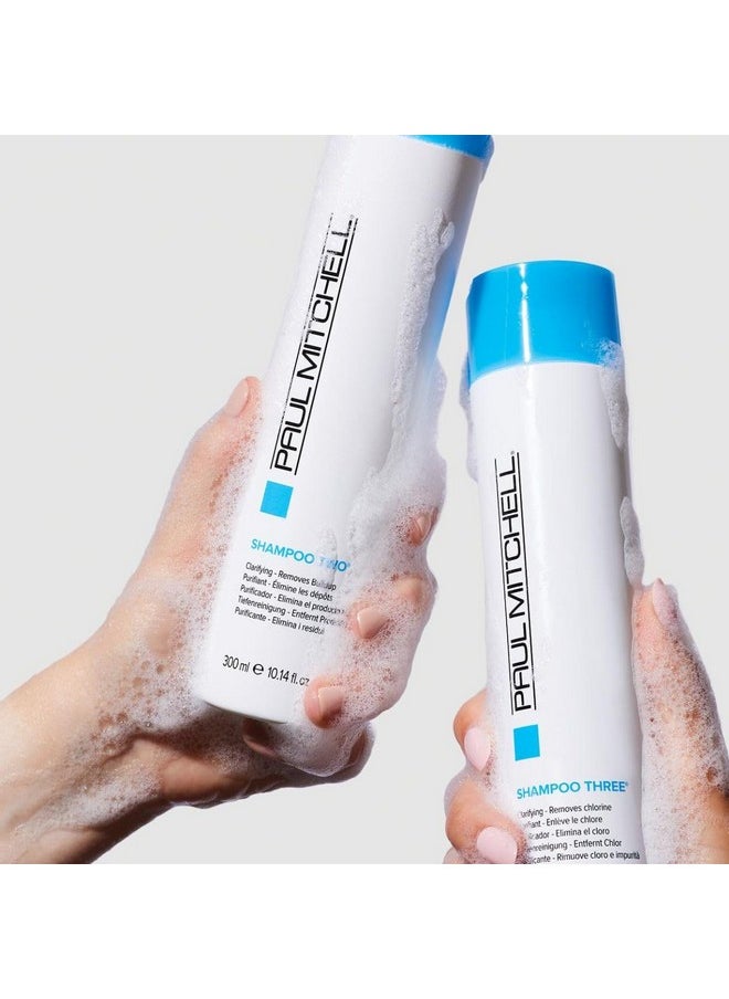 Paul Mitchell Shampoo Three, Clarifying, Removes Chlorine, For All Hair Types, 10.14 fl. oz.