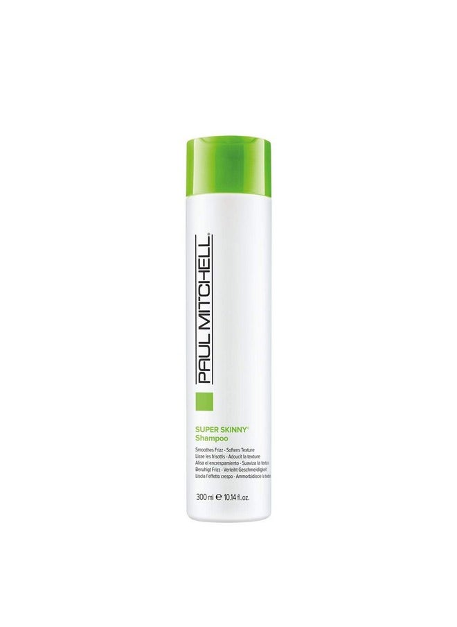 Paul Mitchell Super Skinny Shampoo, Smoothes Frizz, Softens Texture, For Frizzy Hair, 10.14 fl. oz.