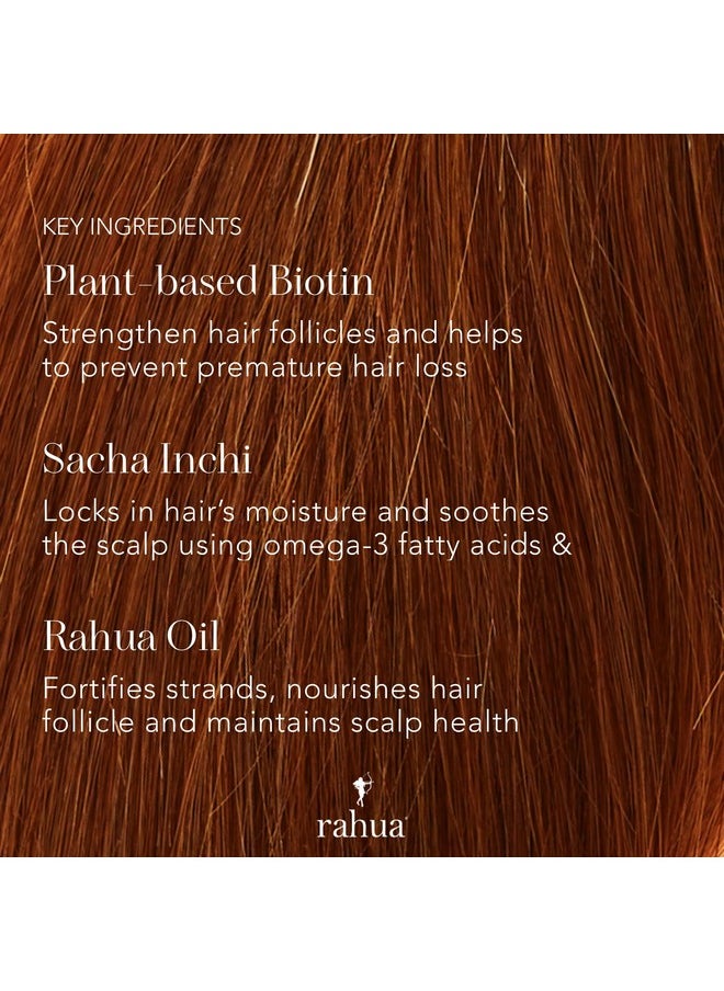 Rahua Enchanted Island Hair Shampoo with Biotin, 9.3 Fl Oz, Supports Strength, Hair Growth & Shine for All Hair Types, Vitamin C, E, A & B6, Coconut Guava Scent, Nourishing Hair Care for Men and Women