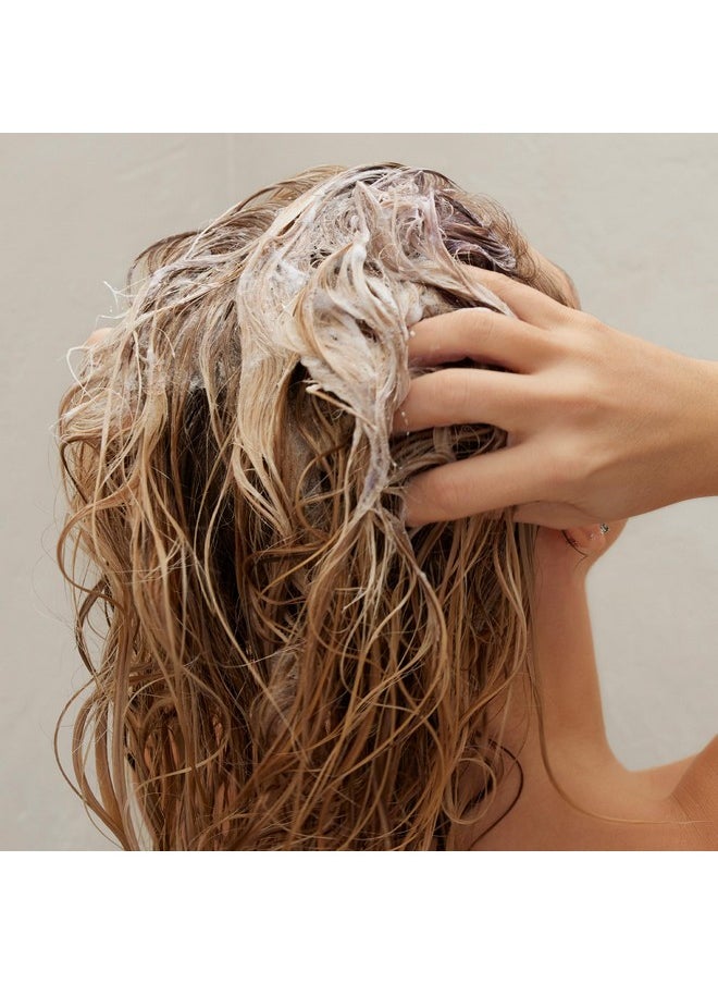 Kristin Ess Hair The One Purple Shampoo for Toning Blonde Hair - Neutralizes Brass + Yellow Tones, Shine Restoring - Sulfate, Silicone and Paraben Free, Color + Keratin Safe, 10 fl. oz.