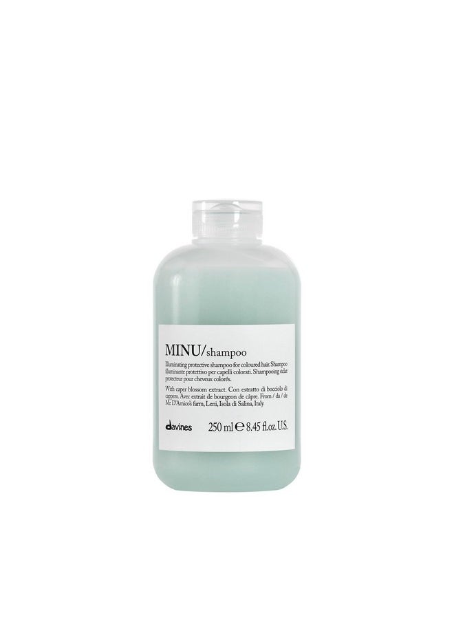 Davines MINU Shampoo | Color Retention Shampoo for Colored, Treated Hair | Protects & Keeps Hair Bright, Shiny for Longer | 8.45 fl oz (Pack of 1)