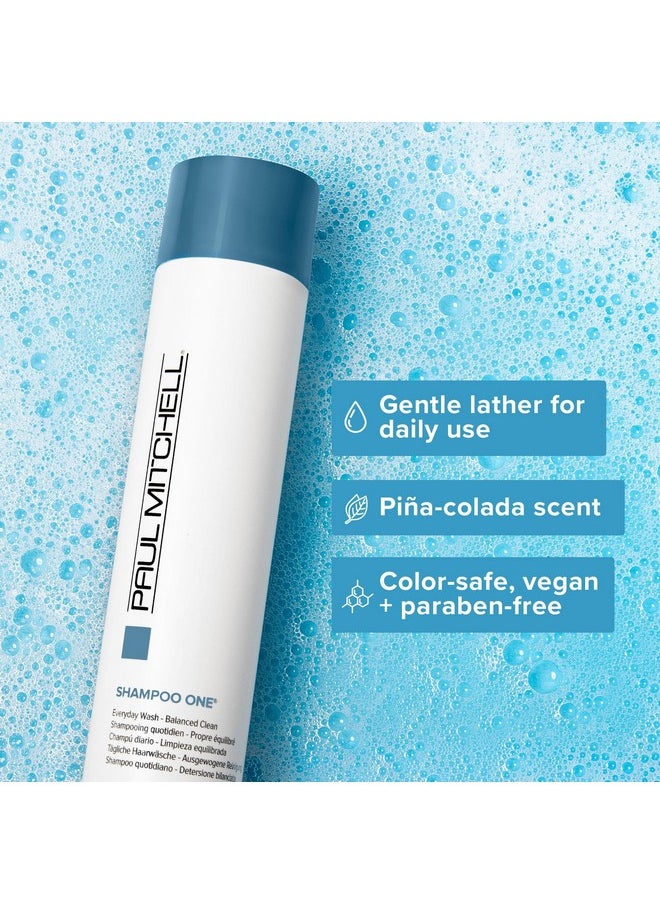 Paul Mitchell Shampoo One, Everyday Wash, Balanced Clean, For All Hair Types, 10.14 fl. oz.