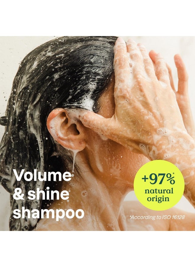 ATTITUDE Volume and Shine Hair Shampoo, EWG Verified, For Thin Hair, Naturally Derived Ingredients, Vegan and Plant Based, Soy Protein And Cranberries, 32 Fl Oz