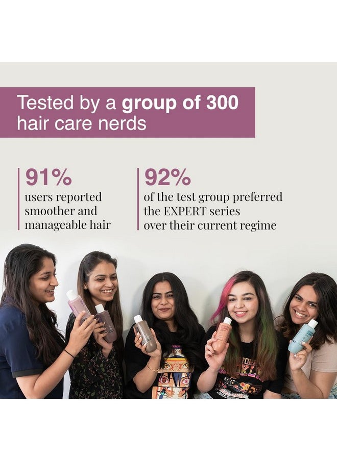 Bare Anatomy Ultra Smoothing Shampoo for Dry and Frizzy Hair | Restores Smoothing & Texture by 37% | Powered By Carbohydrate Complex & Niacinamide | SLS & Paraben Free | Vegan | For Men & Women -250ml