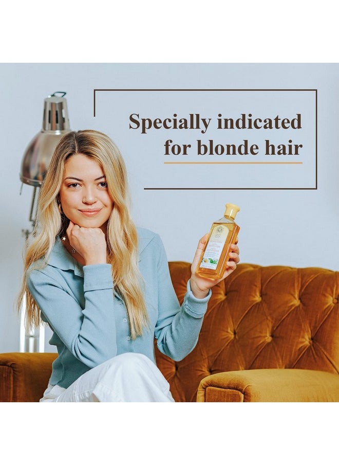 Intea Chamomile Shampoo - Premium Blonde Brightening Shampoo - Non-Ammonia, Easy Application for Natural or Dyed Hair - 8.5oz