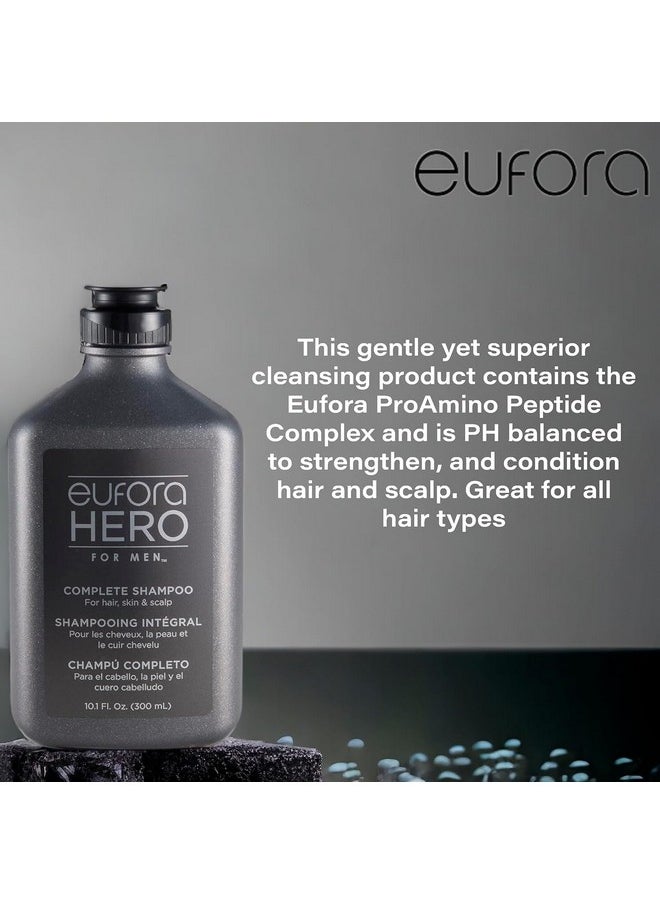 Eufora Hero for Men Complete Shampoo 10.1 Oz