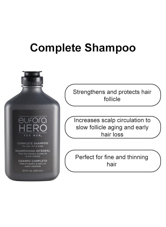 Eufora Hero for Men Complete Shampoo 10.1 Oz