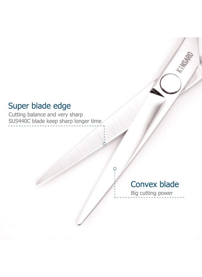 Hair Scissors Professional 5.5 Inch Hair Cutting Scissors Hair Shears Haircut Scissors Barber Shears 440c Barber Scissors Hairdresser Scissors KINSARO