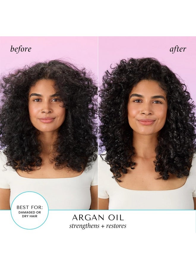 HASK Argan Oil 5-in-1 Leave-In Conditioner Duo (6oz-Qty 2) & Argan Oil Repairing Deep Conditioner Packette, Color Safe, Sulfate-Free, Paraben-Free, Gluten-Free, for All Hair Types