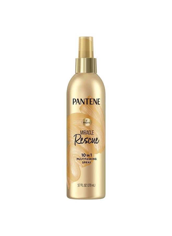 Pantene Miracle Rescue 10-in-1 Multitasking Leave-in Conditioner Spray, 5.7 fl oz