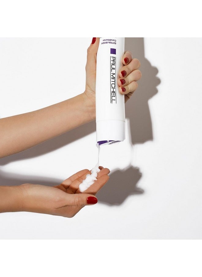 Paul Mitchell Extra-Body Conditioner, Detangles + Volumizes, For Fine Hair, 10.14 fl. oz.