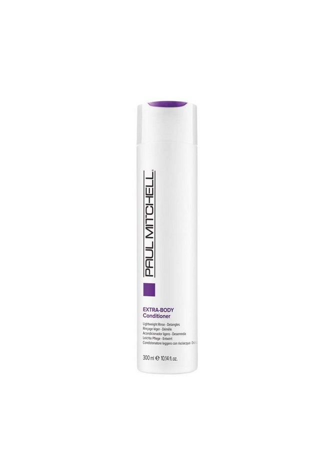 Paul Mitchell Extra-Body Conditioner, Detangles + Volumizes, For Fine Hair, 10.14 fl. oz.