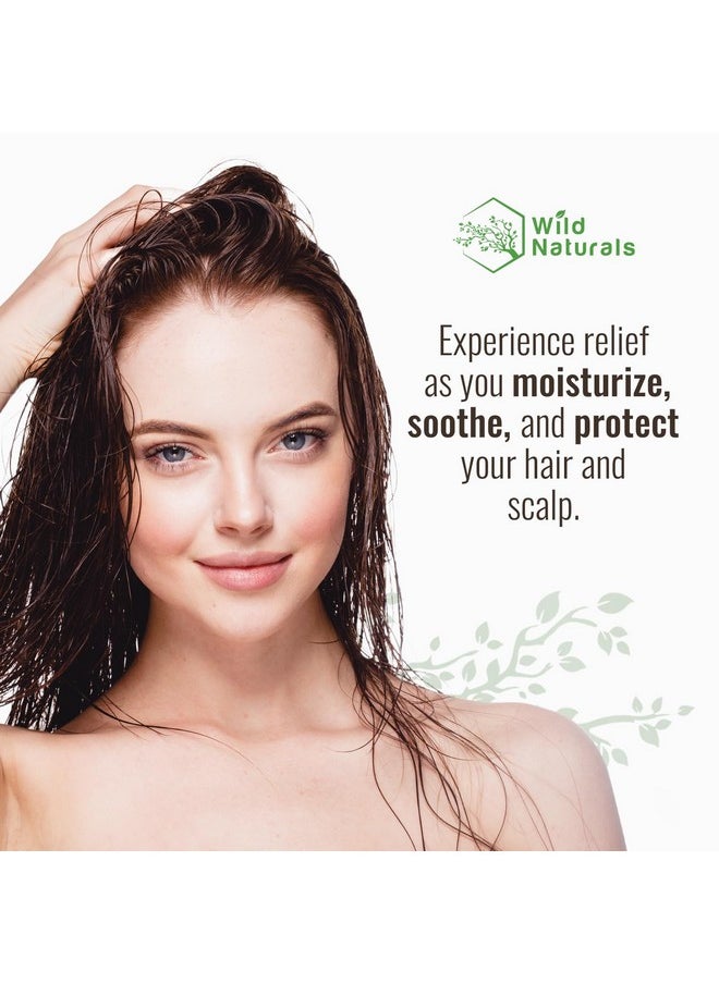 Natural Manuka Honey Eczema & Psoriasis Conditioner - Soothing Moisturizer for Scalp - Sulfate-Free Dandruff Relief with Aloe Vera - Ideal for Oily Hair - Nourishes Hair Growth with Coconut Oil