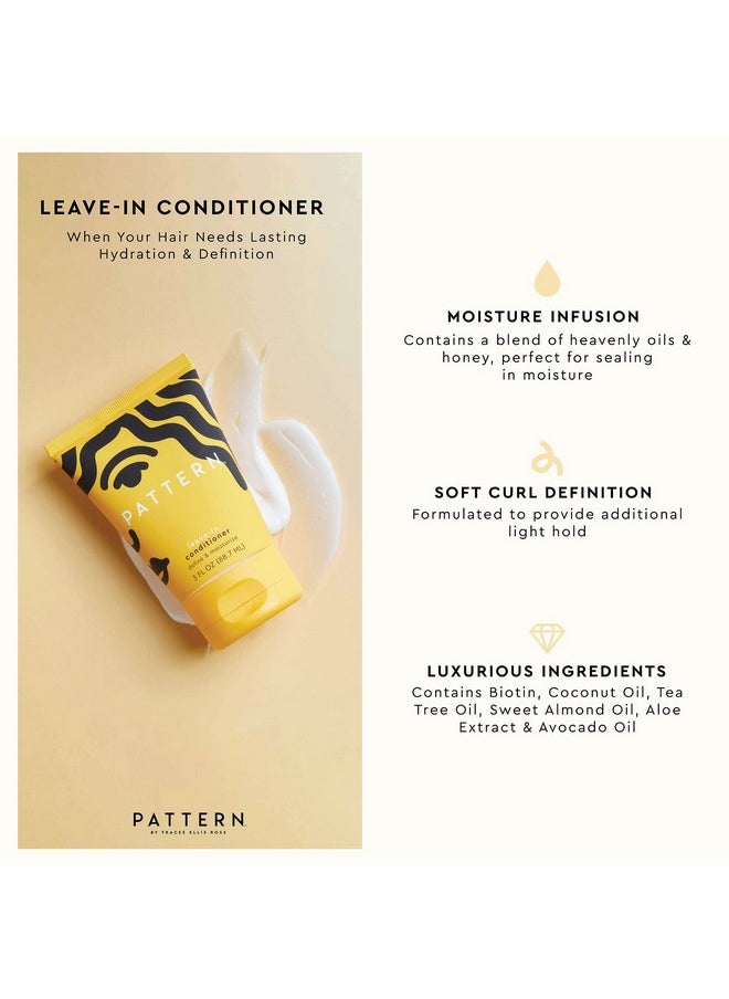 PATTERN Beauty by Tracee Ellis Ross Leave-In Conditioner 9.8 fl oz - Rich Moisture for Curly, Coily and Tight-Textured Hair, 3a to 4c, 9.8 fl oz
