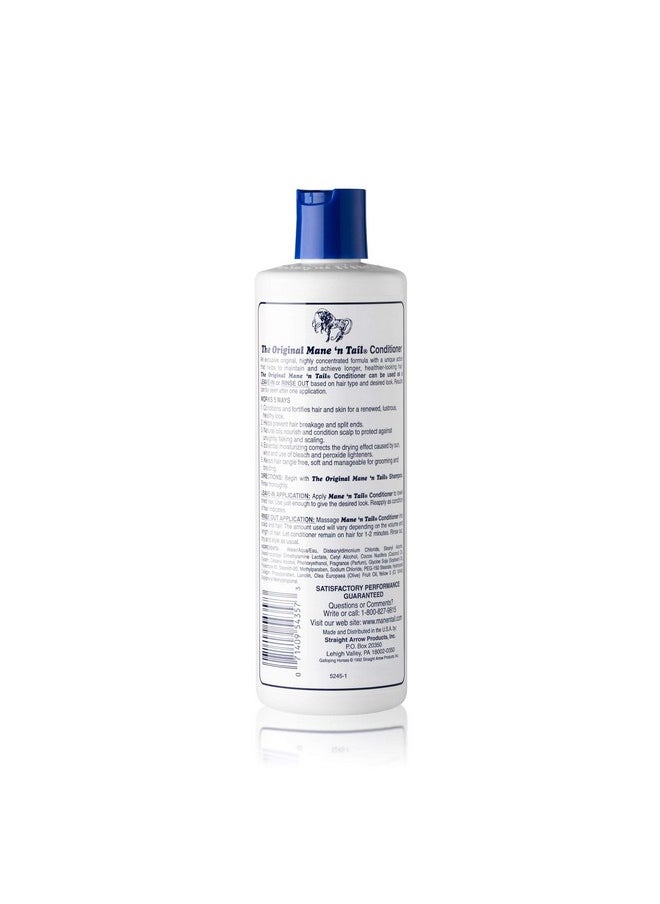 Mane 'n Tail Moisturizer Texturizer Conditioner for Thicker healthier Looking Hair & Coats 12 oz (543226)