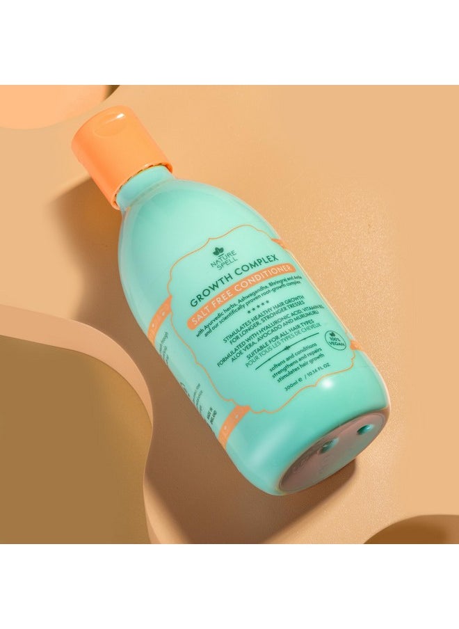 Nature Spell Hair Conditioner for Hair Growth, Infused with Ayurvedic Herbs, Vegan & Sulphate-Free, Suitable for All Hair Types, 10.14 Fl Oz