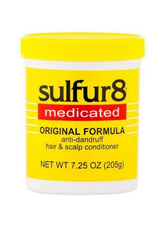 Sulfur-8 Original Conditioner Hair and Scalp Jar 7.25 Ounce (Pack of 2)